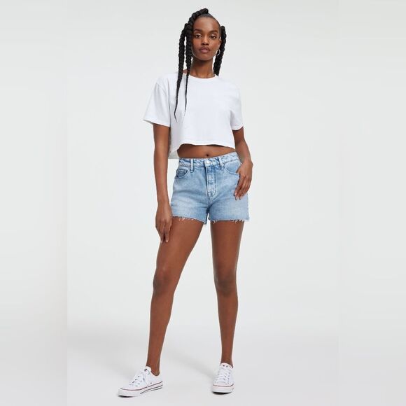 Good American Good ’90s Shorts sz 18